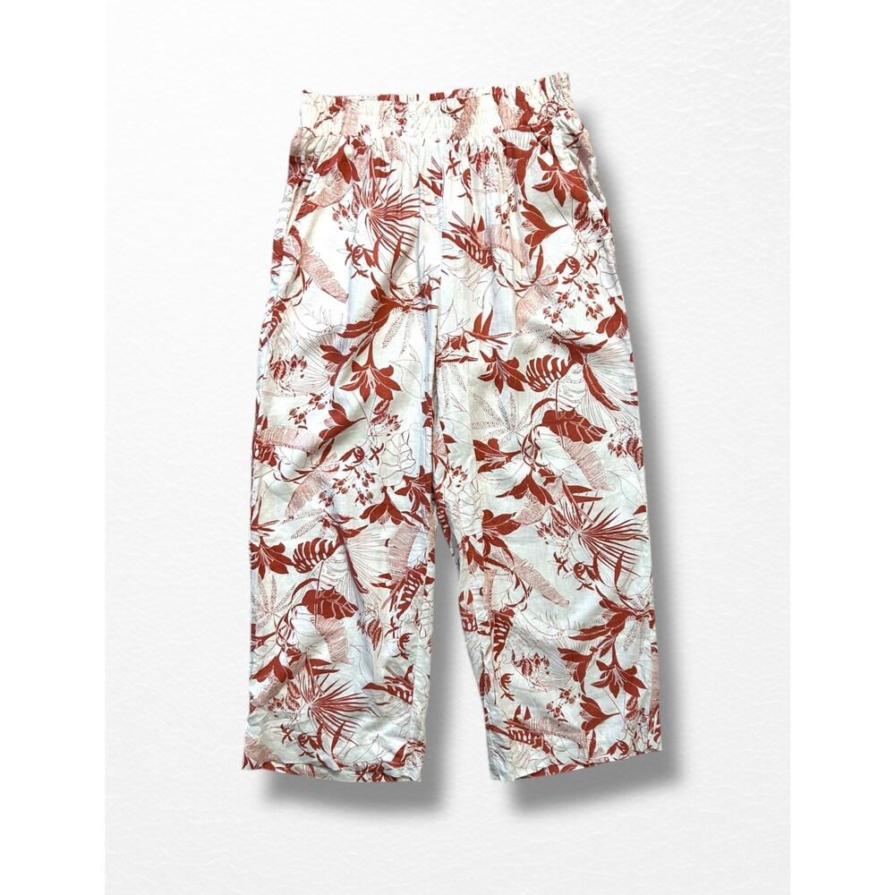 Panama Jack Women’s Linen Blend Palazzo Pants, Size S